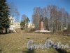 г. Зеленогорск, Комсомольский сквер. Памятник В.И. Ленину. Фото 7 апреля 2014 года.