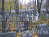 Пос. Стрельна, Стрельнинское кладбище. Фрагмент территории. Фото 16 октября 2014 г.