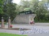 Памятник «Защитникам Киришской земли (1941-1943) танк Т-34 в г. Кириши на Пр. Героев. фото август 2014 г.