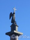 Александровская колонна. Скульптура Ангела на вершине анфас. фото май 2018 г.