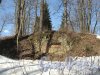Шуваловский парк, д. 1. Руины «Туфовой арки». Фото апрель 2012 г.