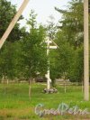 Парк Защитников Отечества в городе Приозерске. Поклонный крест. Фото 4 июля 2014 года.