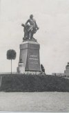 Памятник Петру I в Петровском парке города Выборга. Фото начала XX века.