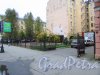 Сквер без названия № 18096 на пересечении Дегтярной улицы и 6-й Советской улицы. Фото 17 октября 2016 года.