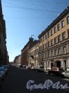 Перспектива Баскова переулка от улицы Восстания к улице Короленко. Фото май 2014 г. 