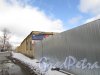 Общественный переулок, дом 5. Вид сохранившихся корпусов «Невского метизного завода» вдоль Общественного переулка. Фото 17 февраля 2016 года.