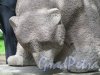 Треугольный пер. (Выборг). Сквер Голова статуи Медведя. фото июль 2016 г.