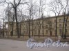 Г. Пушкин, Привокзальная пл., дом 2. Фрагмент здания со стороны Софийского бульвара. Фото 1 марта 2014 г.