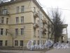 Г. Пушкин, Привокзальная пл., дом 4. Фрагмент здания со стороны Софийского бульвара. Фото 1 марта 2014 г.