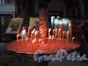 г. Кронштадт, Якорная пл., д. 5. Никольский Морской собор,паникандило со свечами. фото июнь 2017 г.