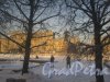 Московская площадь. Вид площади зимой. фото февраль 2018 г.