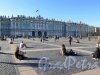 Дворцовая пл. Общий вид площади. фото май 2018 г.