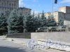 Московская пл. Сквер с голубыми елями. фото сентябрь 2018 г.