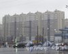 Ленинский пр., дом 57, корпус 2, литера А. Вид с ул. Маршала Захарова. Фото 29 декабря 2013 г.