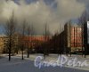Ленинский проспект, дом 160. Общий вид со стороны двора. Фото 17 марта 2014 года.