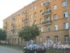 Пр. Елизарова, дом 3. Фрагмент фасада. Фото 27 июля 2014 г.