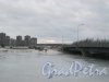 Пр. Героев. Вид с ул. Маршала Захарова на мост через Дудергофский канал. Фото 22 февраля 2015 г.