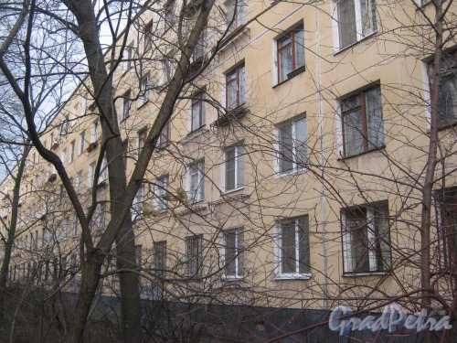 Ленинский пр., дом 119, корпус 2. Вид со стороны фасада. Фото 24 февраля 2014 г.