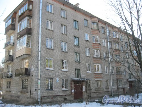 Костромской пр., дом 38. Общий вид здания. Фото 18 марта 2014 г.