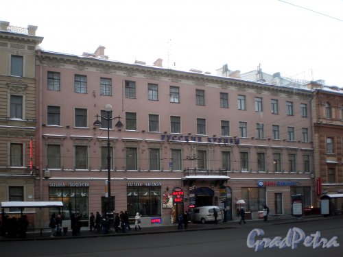 Невский пр., д. 51. Фасад здания. Фото январь 2010 г.