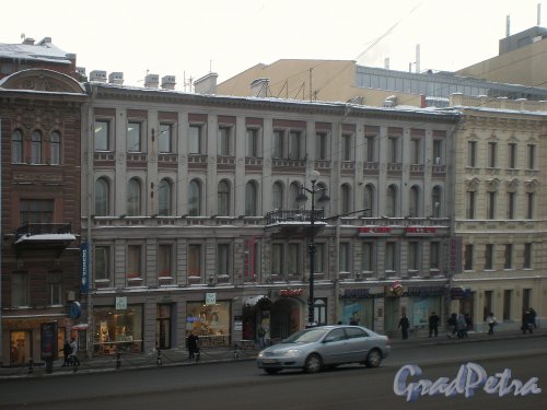 Невский пр., д. 61. Фасад здания. Фото январь 2010 г.