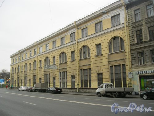 Рижский пр., дом 40. Фрагмент здания. Фото 26 октября 2014 г.
