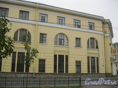 Рижский пр., дом 40. Фрагмент здания. Фото 26 октября 2014 г.