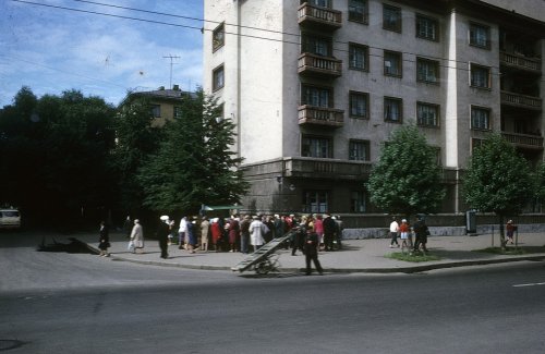 проспект Стачек, дом 15. Фото 1965 года.