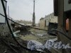 проспект Бакунина, дом 27. Общий вид участка после сноса построек. Фото 26 марта 2016 года.