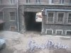 Лиговский пр., дом 44. Арка внутреннего двора. Вид из окна парадной. Фото 15 марта 2016 г.