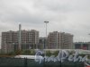 Общий вид с Московского пр. на одно из строящихся зданий ЖК «Московский квартал». Фото 21 октября 2016 г.