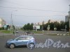 пр. Солидарности. Вид с ул. Коллонтай в сторону ул. Кржижановского. Фото 13 августа 2016 г.
