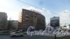 Коломяжский проспект, дом 36 / Парашютная улица, дом 2. 10-этажный жилой дом 2005 года постройки. 4 парадные, 228 квартир. Фото 9 апреля 2017 года.