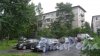 Меншиковский проспект, дом 5, корпус 3. 5-этажный жилой дом серии 1ЛГ-502 1970 года постройки. 7 парадных, 105 квартир. Фото 19 июля 2017 года.