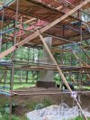 Парк Сильвия (Гатчина).Колонна Орла, 1770, арх. А. Ринадьди. В процессе реставрации. фото июль 2015 г