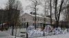 Проспект Стачек, дом 59, корпус 4. Детский сад №12 комбинированного вида Кировского района Санкт-Петербурга. Фото 21 декабря 2017 года.