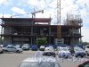 Приморский пр., д. 54 кор. 3. Автосалон «Mercedes». В процессе строительства. Общий вид. фото август 2015 г.
