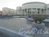 Московский проспект, дом 165, сооружение 1, литера Г. Фонтанный комплекс перед зданием Публичной библиотеки. Фото 21 апреля 2019 года.
