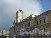 Невский проспект, дом 85, литера А. Башенные часы над центральным входом на Московский вокзал. Фото 1 октября 2019 года.
