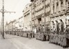 Солдаты перед парадом на Проспекте 25 октября. Фото 1925 года.