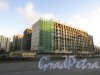 Лиговский проспект, дом 232, строение 1. Общий вид строительства ЖК «Второй Квартал». Фото 27 февраля 2020 г.
