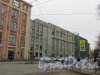 проспект Медиков, дом 7, литера Ж. Вид левой части фасада от проспекта Медиков. Фото 3 марта 2020 г.