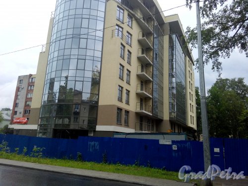 Ярославский проспект, дом 39, литер А. Строительство 9-этажного жилого дома. Фото 14.05.2019 года.
