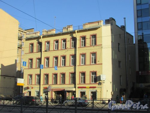 Лиговский проспект, дом 138, литера А. Общий вид здания. Фото 25 февраля 2020 г.