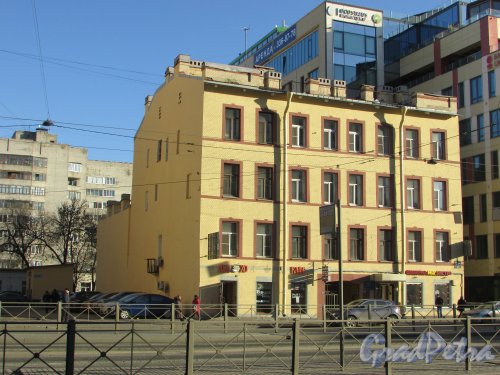 Лиговский проспект, дом 138, литера А. Общий вид здания. Фото 25 февраля 2020 г.