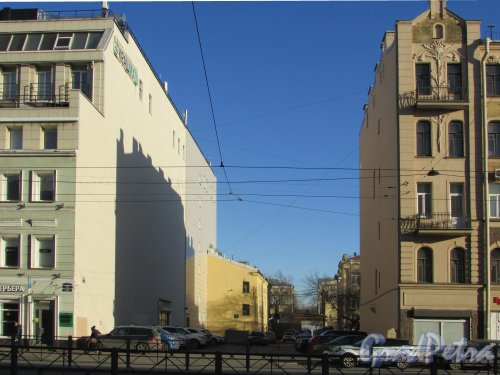 Участок дома 152 по Лиговскому проспекту. Фото 25 февраля 2020 г.
