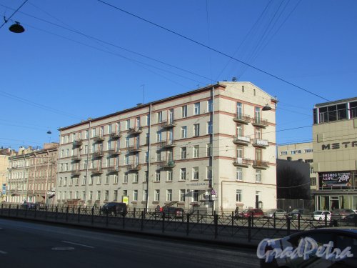 Лиговский проспект, дом 172, литера А. Общий вид здания. Фото 25 февраля 2020 г.