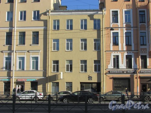 Лиговский проспект, дом 196. Лицевой фасад здания. Фото 25 февраля 2020 г.
