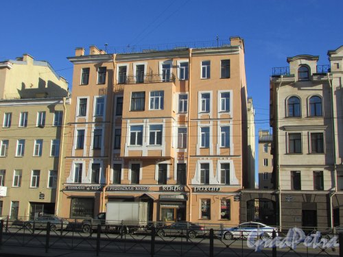 Лиговский проспект, дом 198. Лицевой фасад здания. Фото 25 февраля 2020 г.
