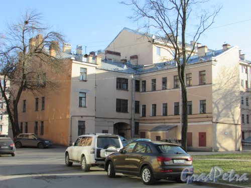 Лиговский проспект, дом 201, литера А. Общий вид здания со стороны двора. Фото 25 февраля 2020 г.
